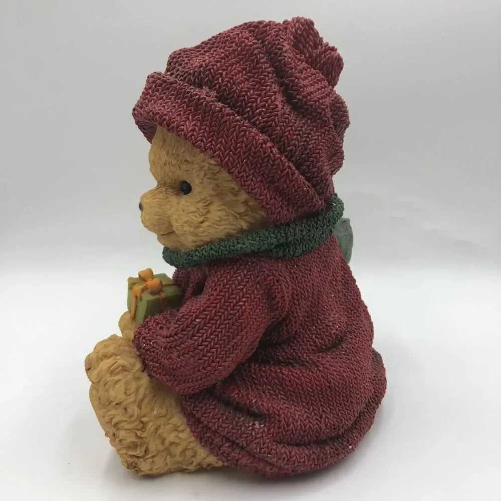 Vintage 2002 Don Mechanic Enterprises Rare Christmas Bear Figurine Tabletop
